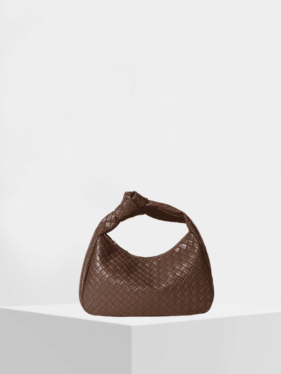Sia Woven Angora Suede Leather