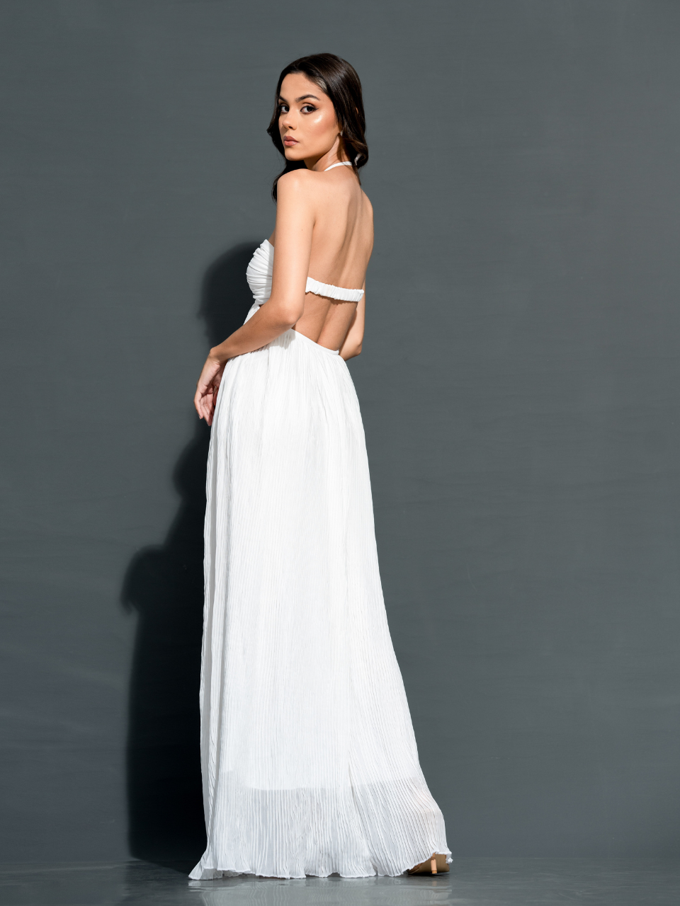 Bianca Pleated Maxi