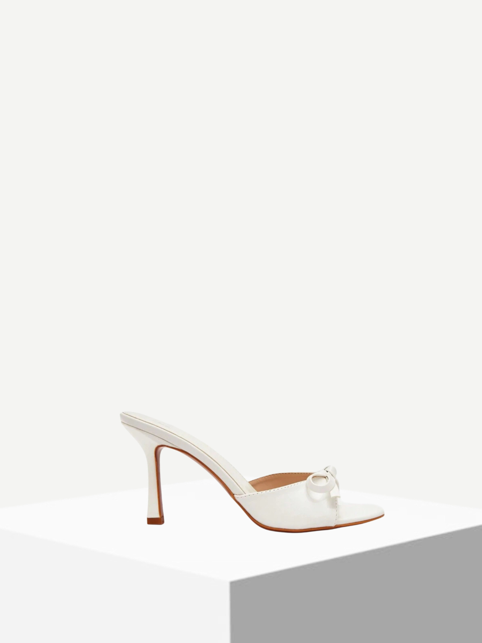 Bow Detailed Mule Heel