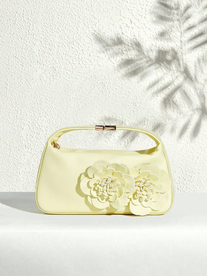 Citrine Floral Bloom Bag
