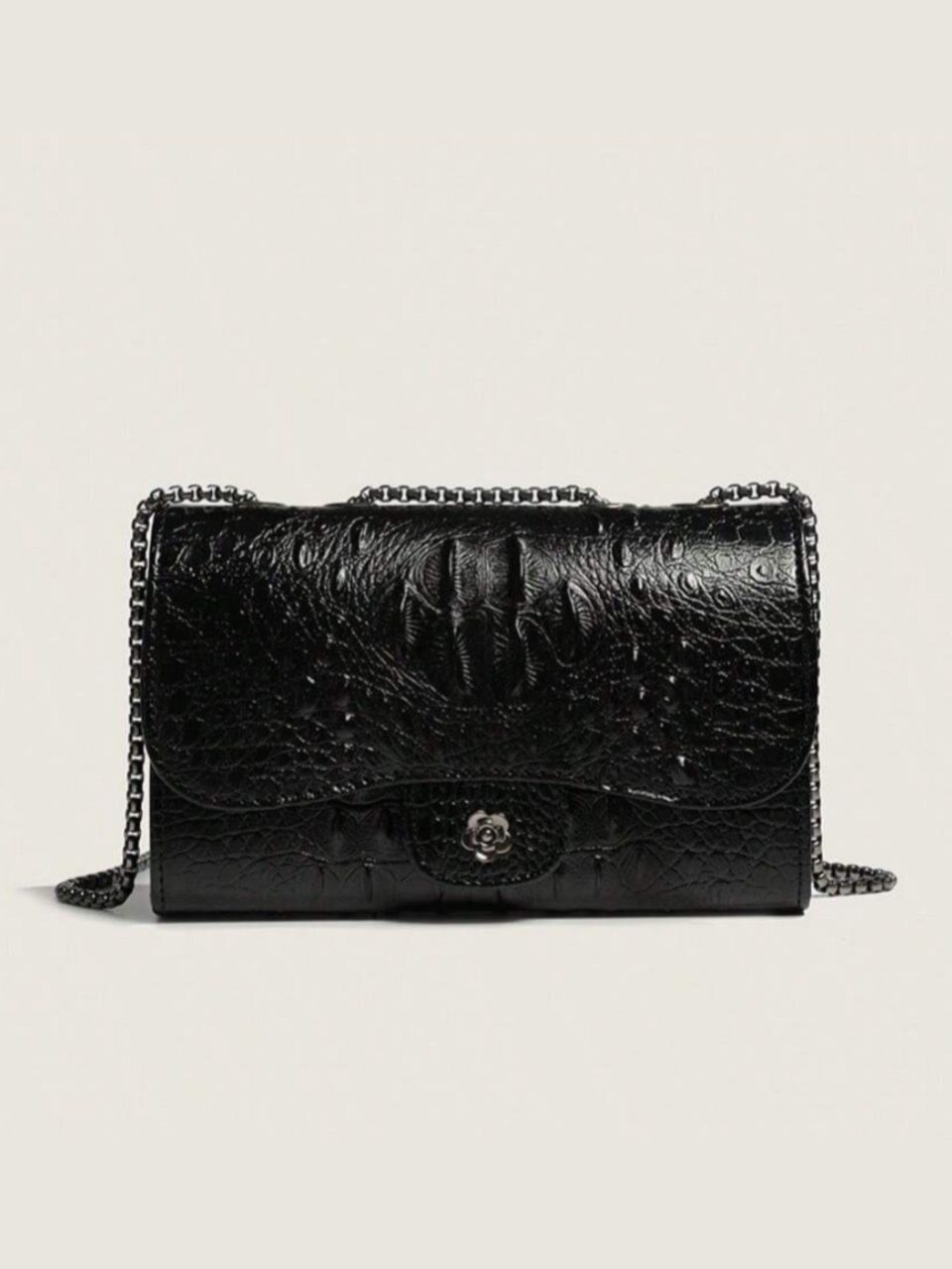 Crocodile Embossed Shoulder bag