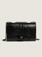 Crocodile Embossed Shoulder bag