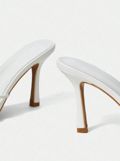 Cuccoo Floral Detail Open Toe Heel