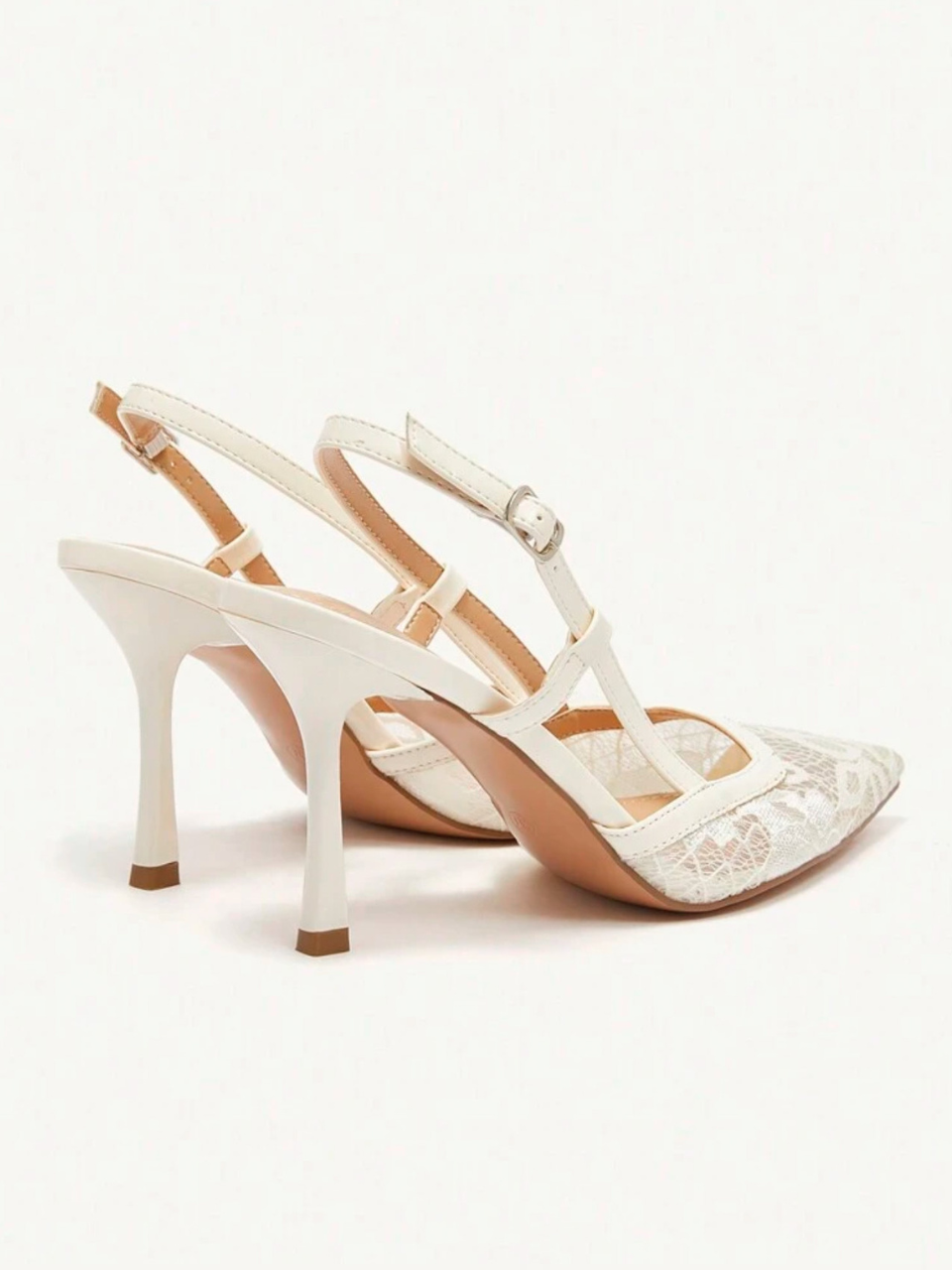 Cuccoo Lace Detail Point Stilettos