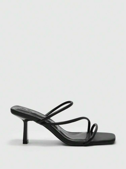 Cuccoo Multi-strap Square Mules