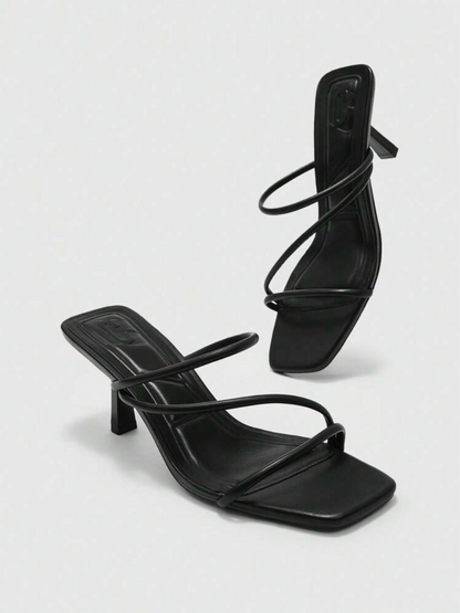 Cuccoo Multi-strap Square Mules