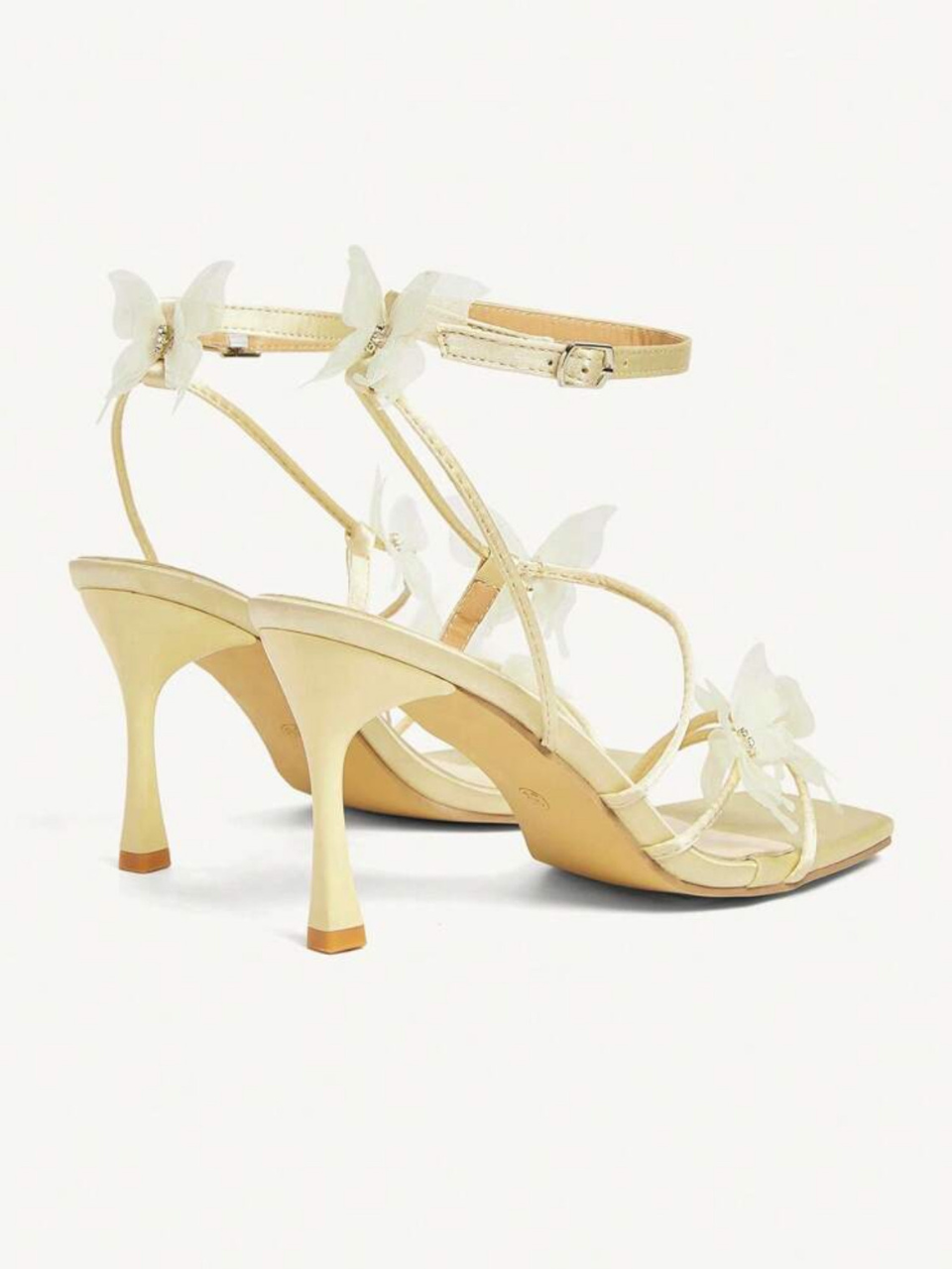 Cuccoo Butterfly Detail Square Heels