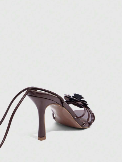 Cuccoo Floral Detail Heels