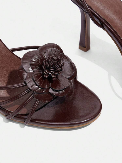 Cuccoo Floral Detail Heels