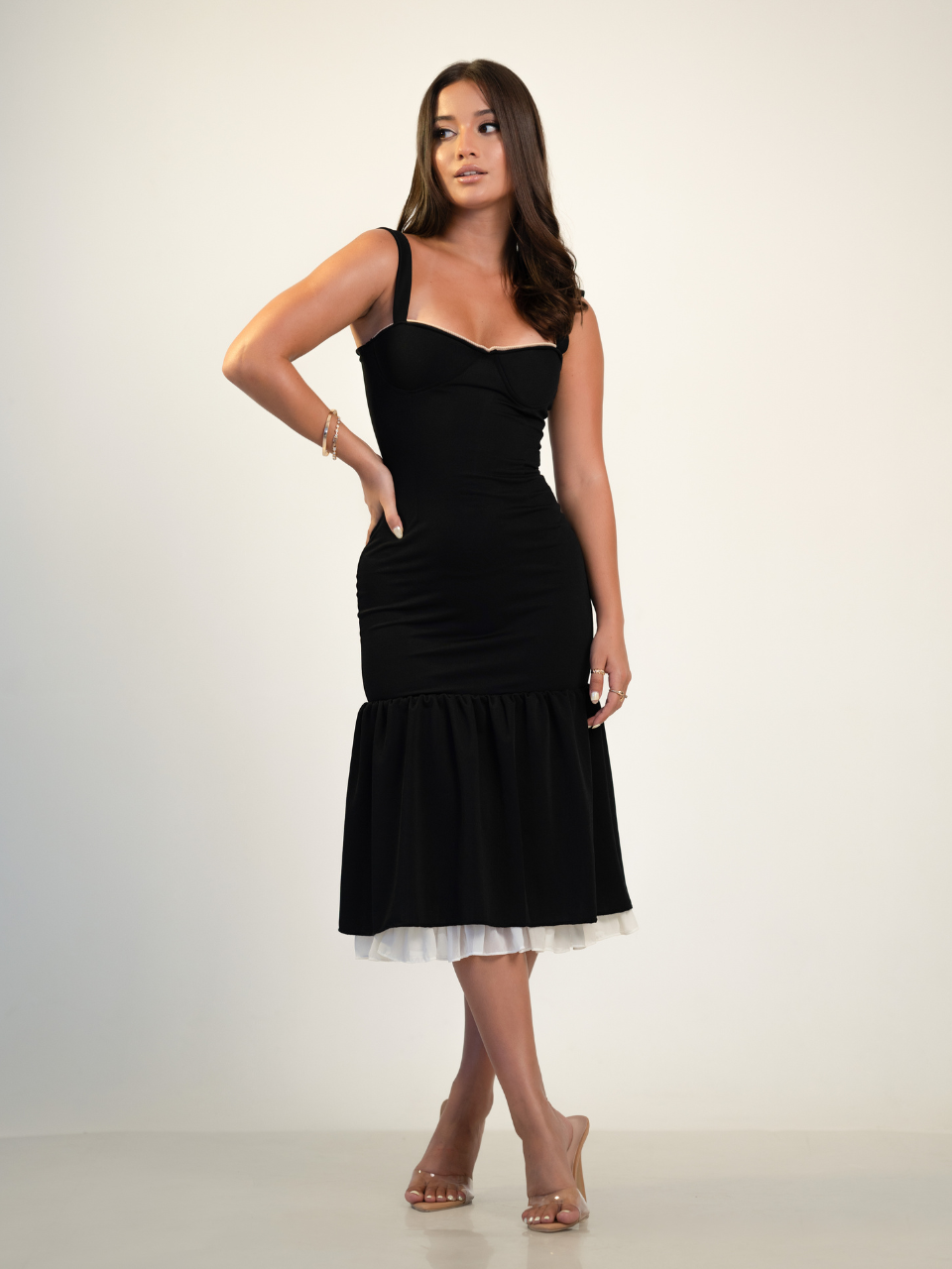 Ethel Sweetheart Bustier Midi