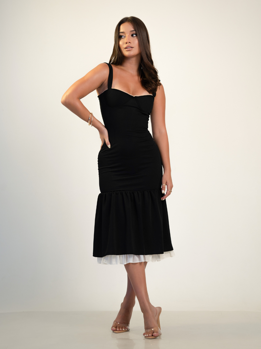 Ethel Sweetheart Bustier Midi