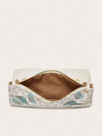 Floral Detailing Crossbody Bag