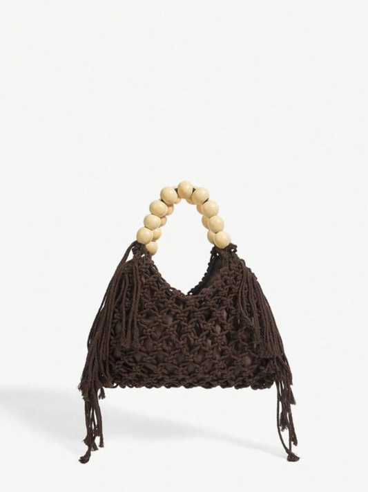 Fringe Tassel Crochet Bag