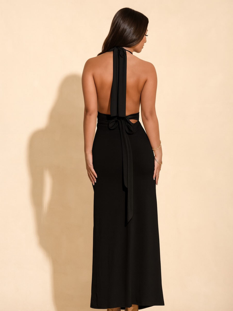 Honeydew V-Neck Maxi