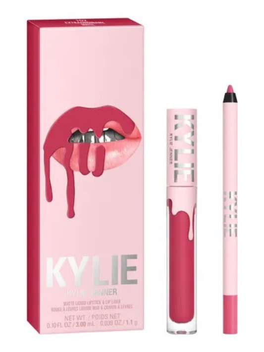 KYLIE COSMETICS Matte Liquid Lipstick & Lip Liner Kit • 3ml + 1.1g Shade: 102 Extraordinary