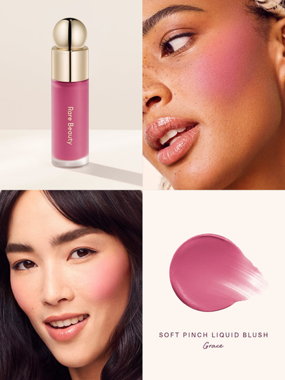 Rare Beauty- Soft Pinch Liquid Blush • 7.5ml Shade: Grace (Matte Finish)