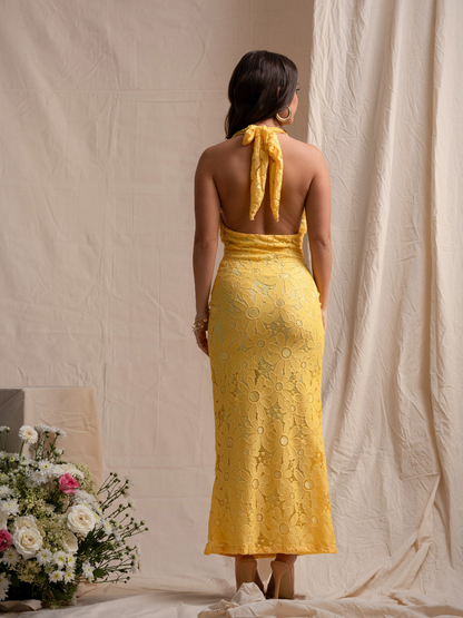 Marigold Lace Maxi