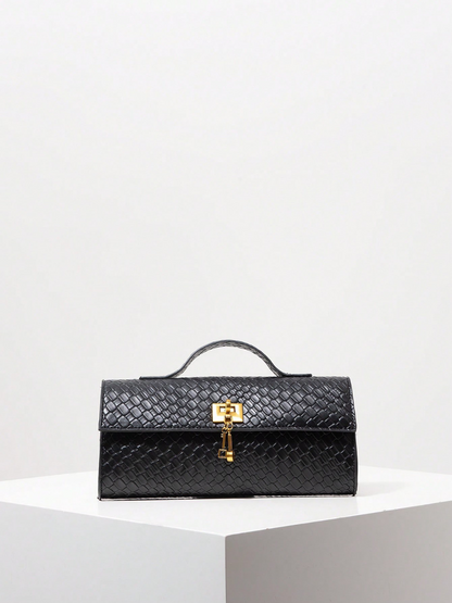 Michelle Textured Flap Bag