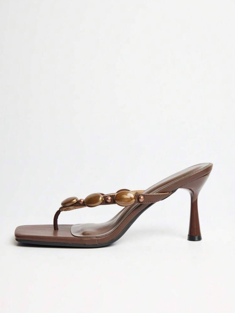 Musera Embellished Slingback High Heel Sandals