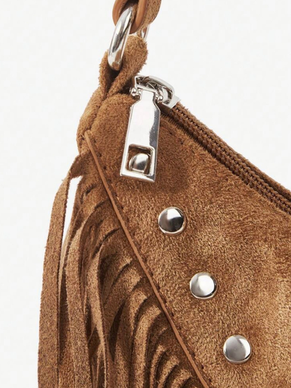 Musera Fringe Detail Shoulder Bag