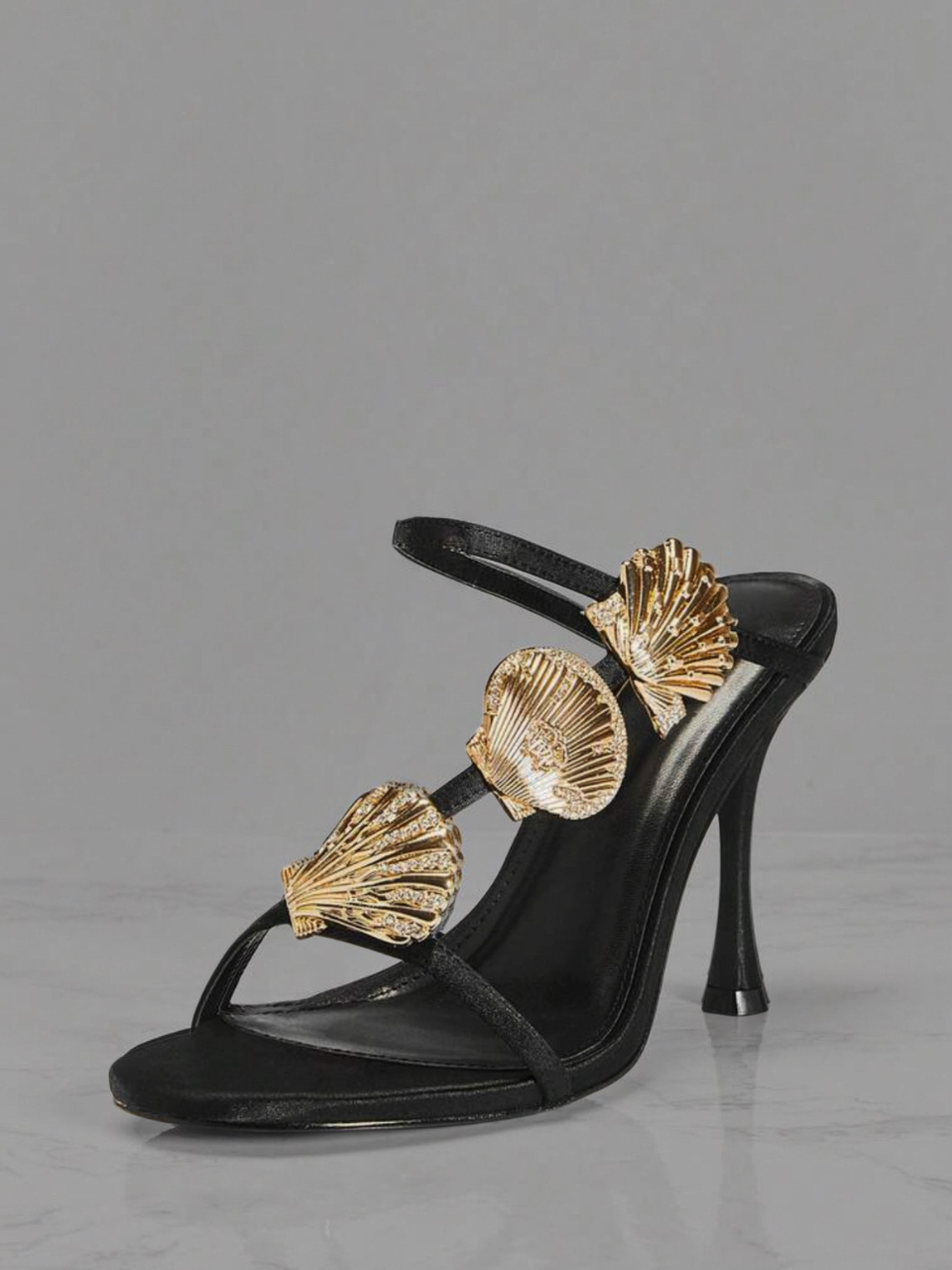 Seashell Detail Mules