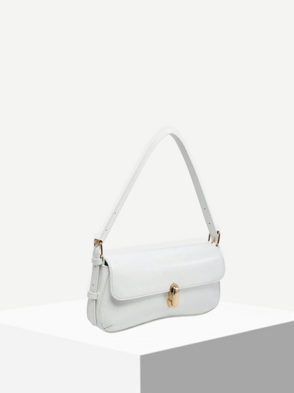 Sia Vintage Buckle Detail Baguette Bag
