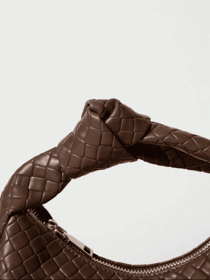 Sia Woven Angora Suede Leather