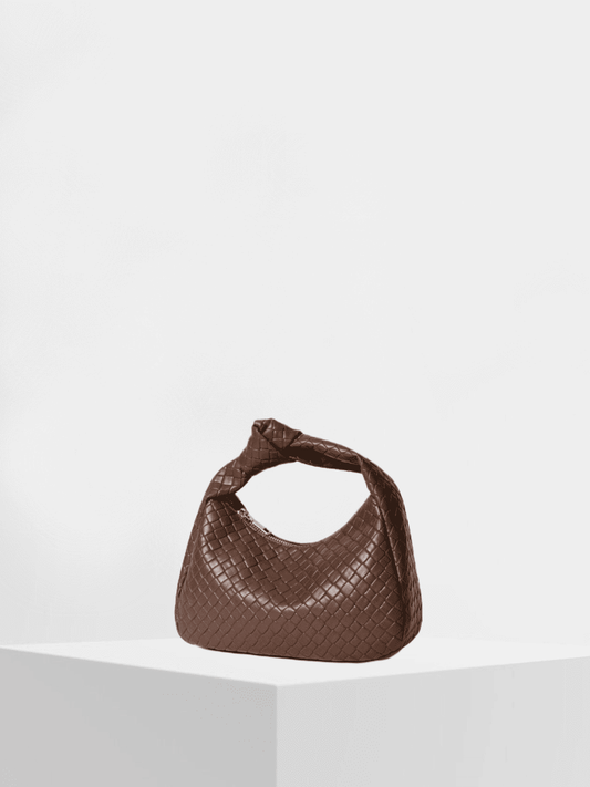 Sia Woven Angora Suede Leather