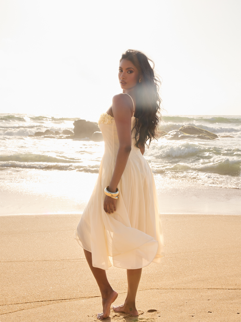 The Bianca Floral Midi Dress