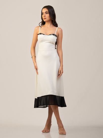 The Dahlia Bustier Midi