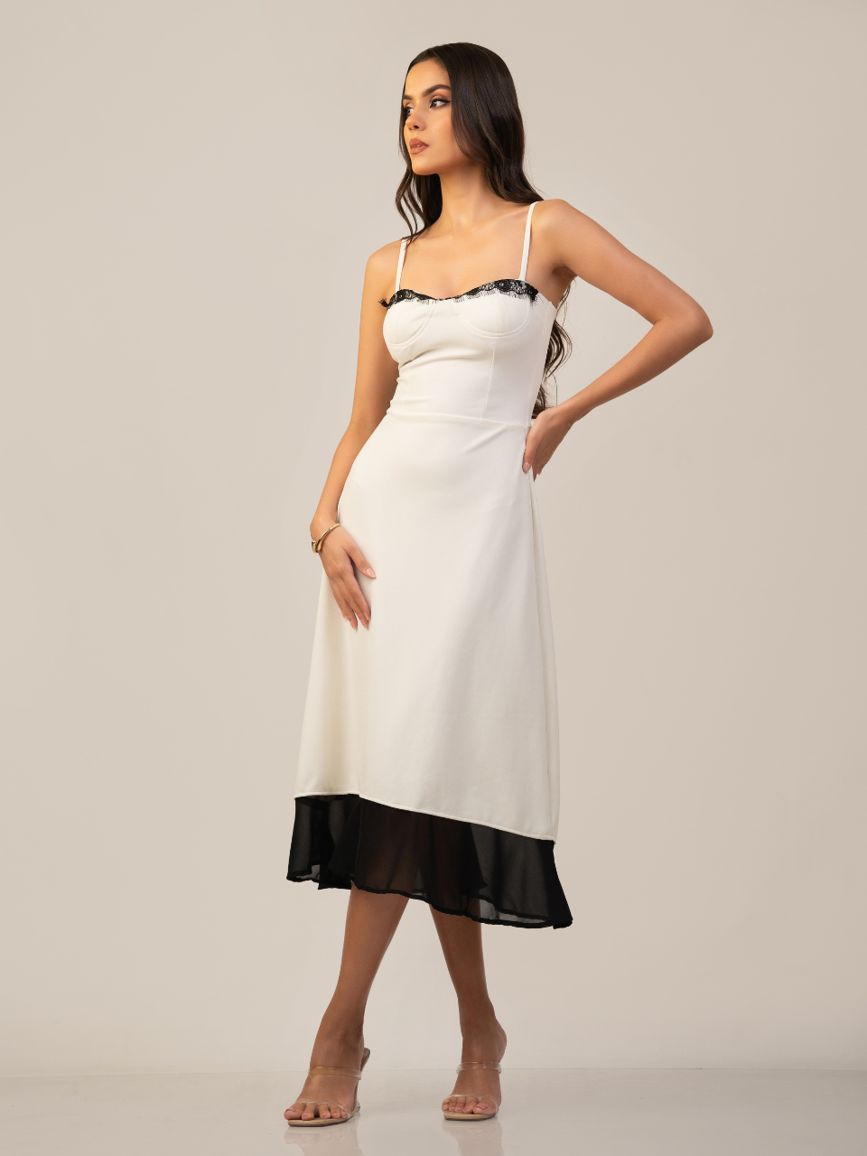 The Dahlia Bustier Midi