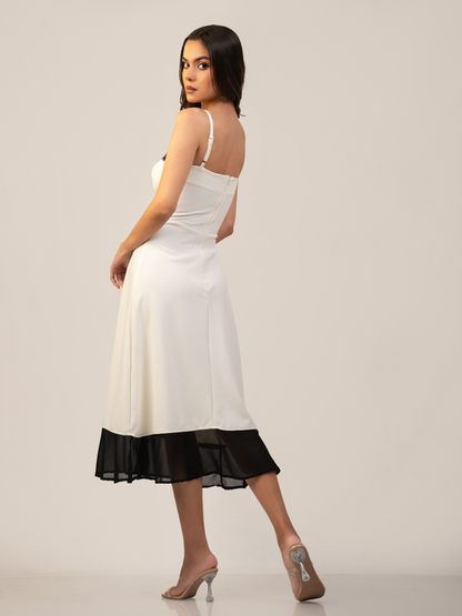 The Dahlia Bustier Midi