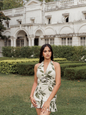 The Olive Grove Buckle Detailed Mini Dress