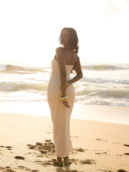 The Sienna Halter Maxi Dress